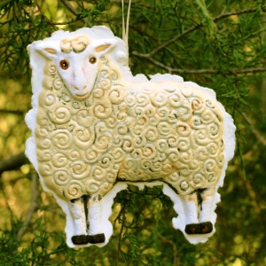 Ewe ornament